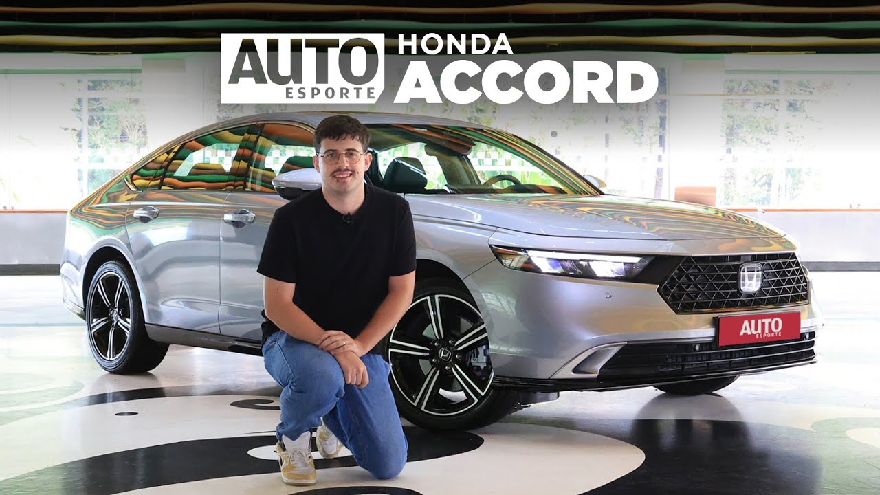 NOVO HONDA ACCORD é um CIVIC gigante, tem CONSUMO de 1.0 e BRIGA com BMW