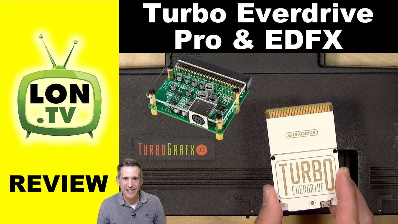 The Turbo Everdrive Pro & EDFX Breathes New Life in to the Turbografx / PC Engine!