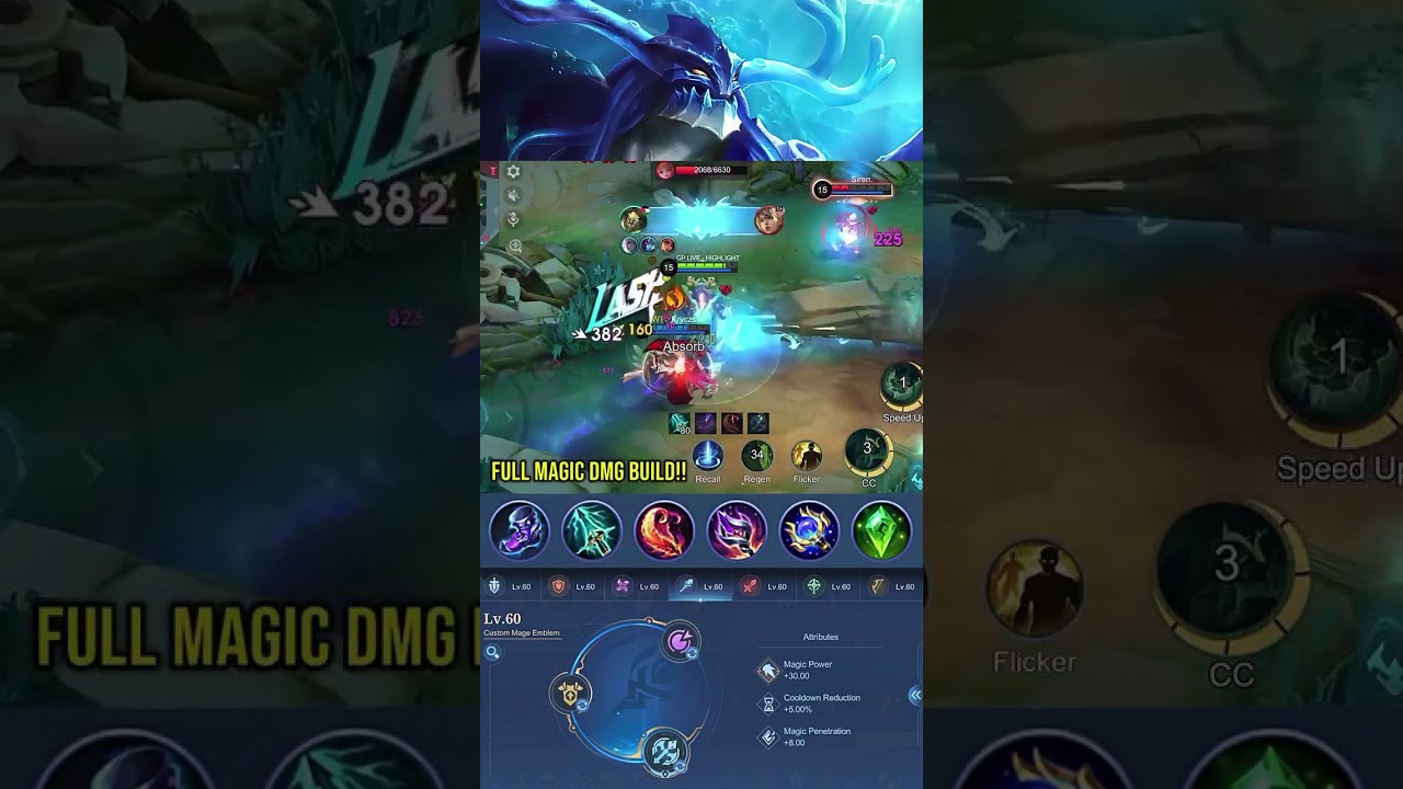 100% Deadly!! Belerick Full Magic Damage Build (Part 7) - MLBB#gameplayproplayer #belerick #MLBB