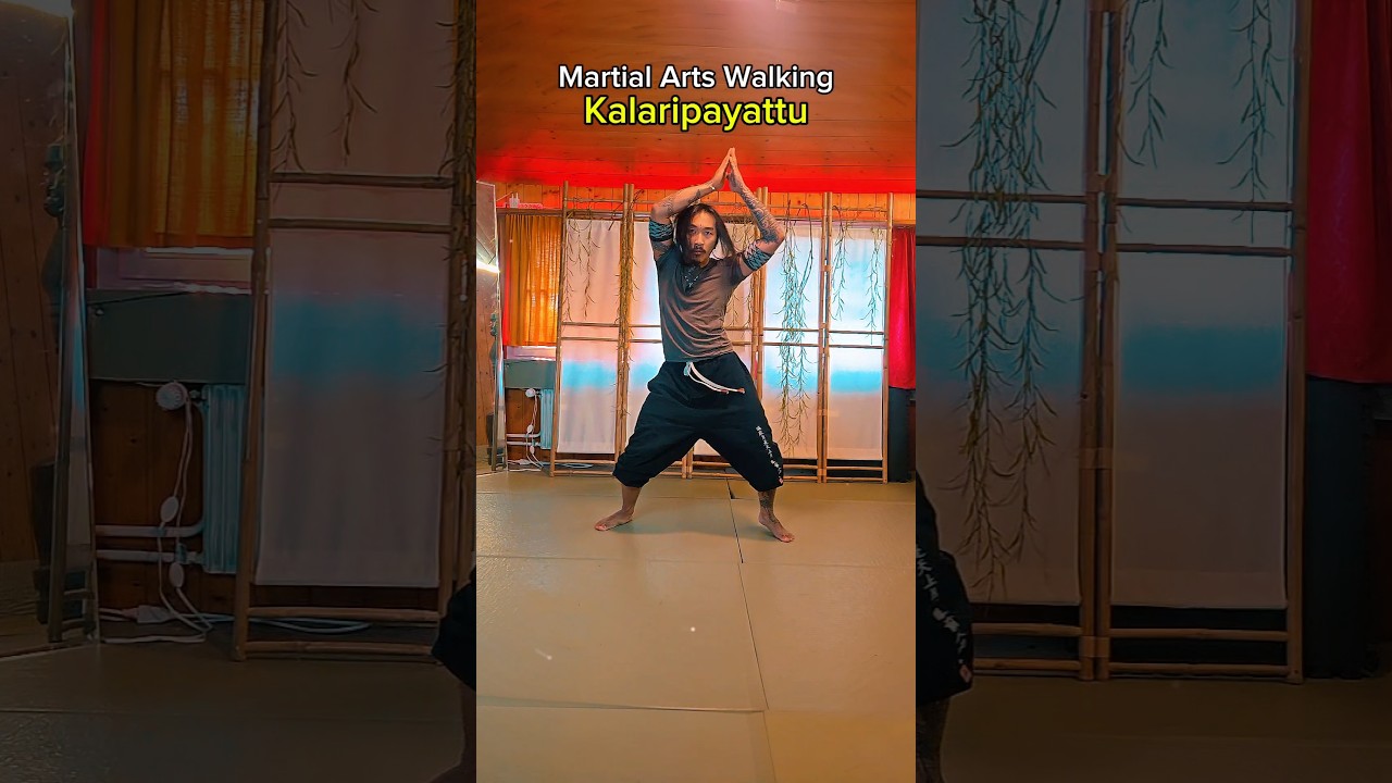 martial arts walking