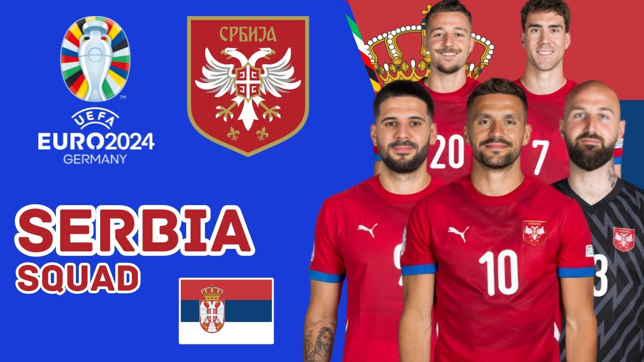 SERBIA Official Squad For UEFA EURO 2024 | Serbia Squad | UEFA Euro 2024 | FootWorld