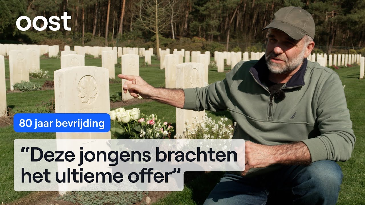 Dit is het verhaal achter de Canadese begraafplaats in Holten | Oost