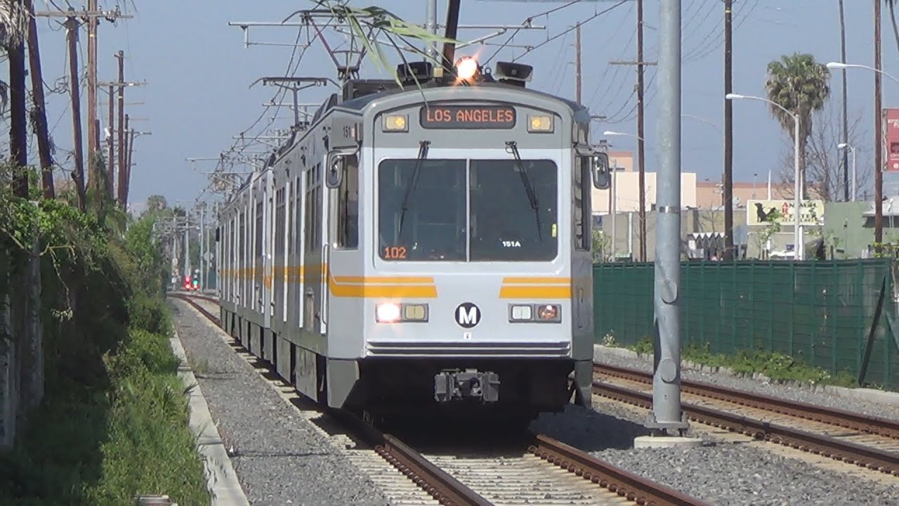 High Speed Light Rail Action And Union Pacific Chase Along La Habra Subdivision