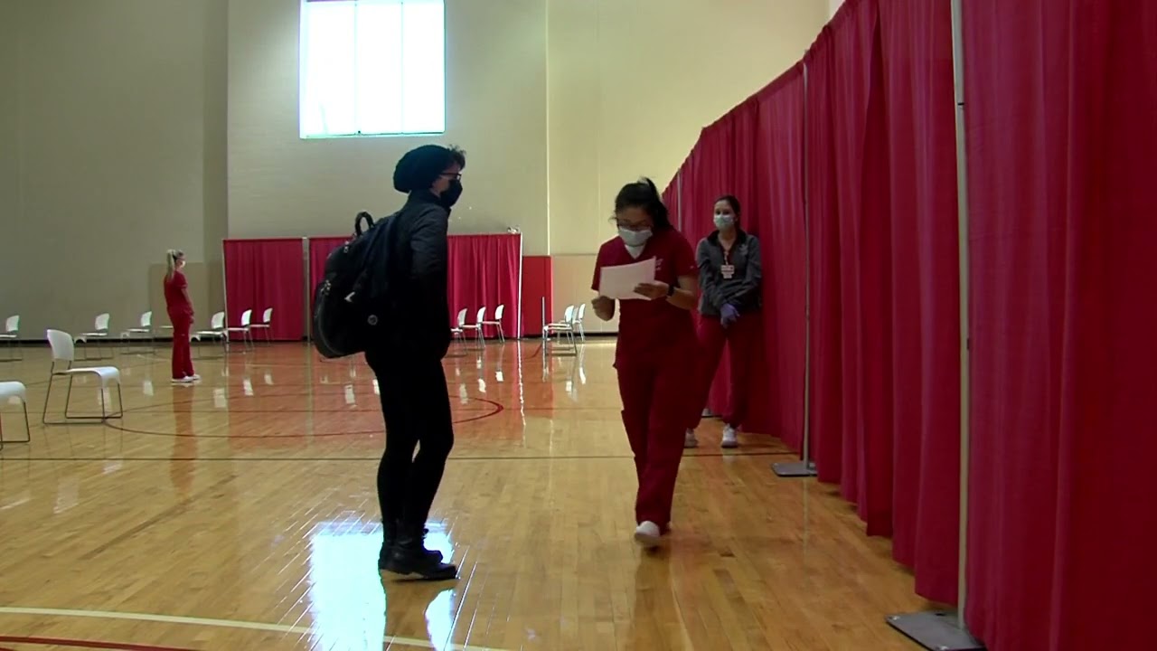 Markin Recreation Center hosts Covid Vaccine Moderna and booster to students and faculty