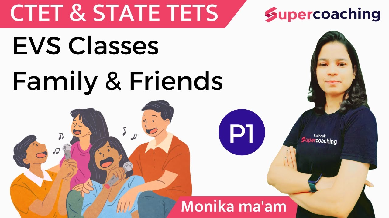 Family & Friends | Relationship Part 1 | Monika ma'am | REET UPTET MAH TET
