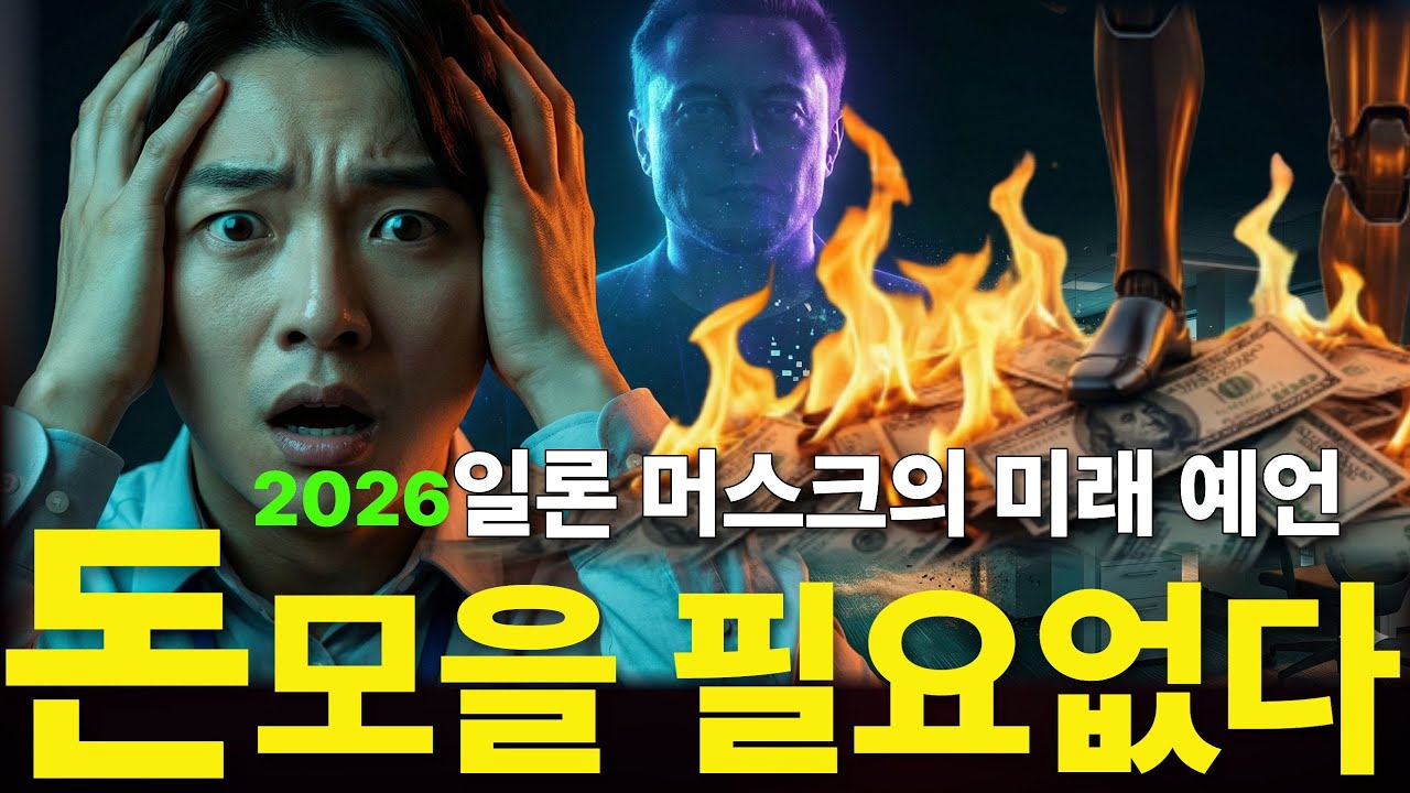 일론 머스크 충격 예언 