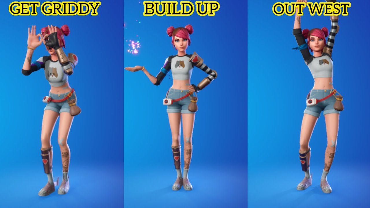 SUMMER SKYE Fortnite Skin Doing All Fortnite Icon Series And Rare Emotes!