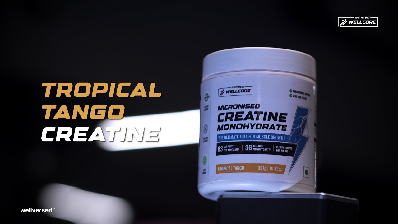 Wellcore Creatine | Tropical Tango Flavour | A Wellversed Brand