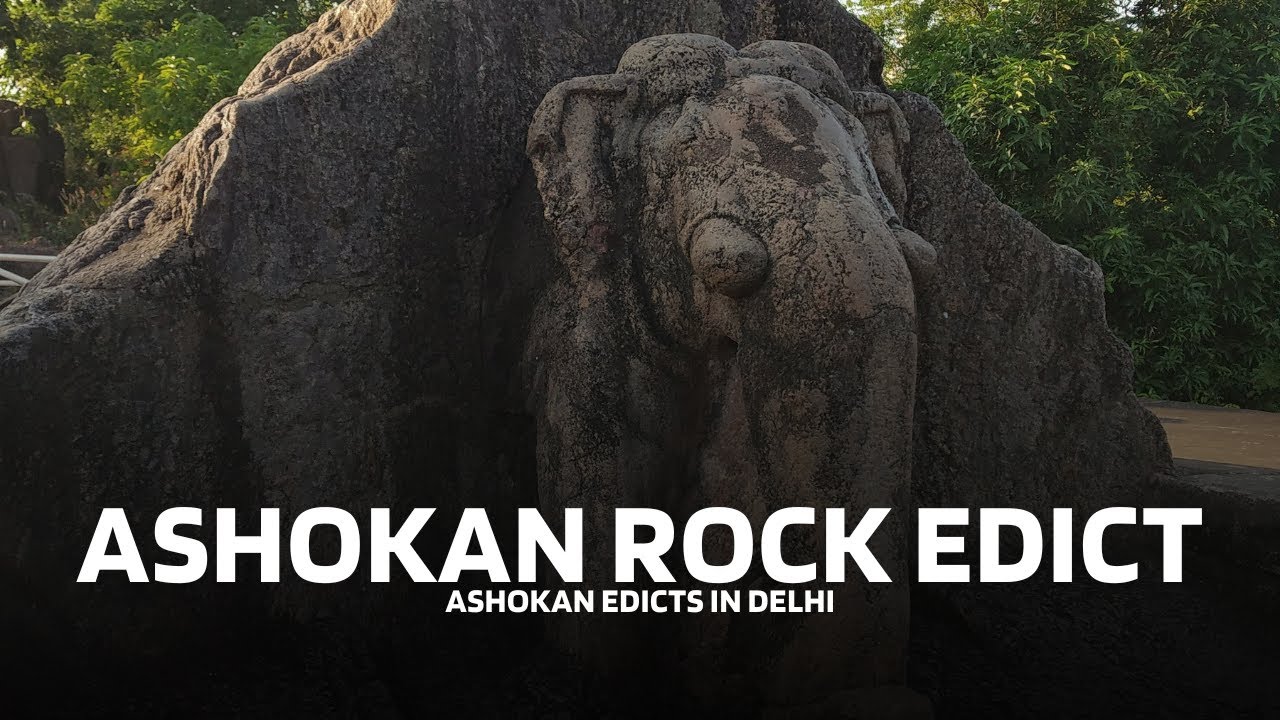 Ashoka's Rock Edicts at East of Kailash, Delhi | Historical Site at East of Kailash