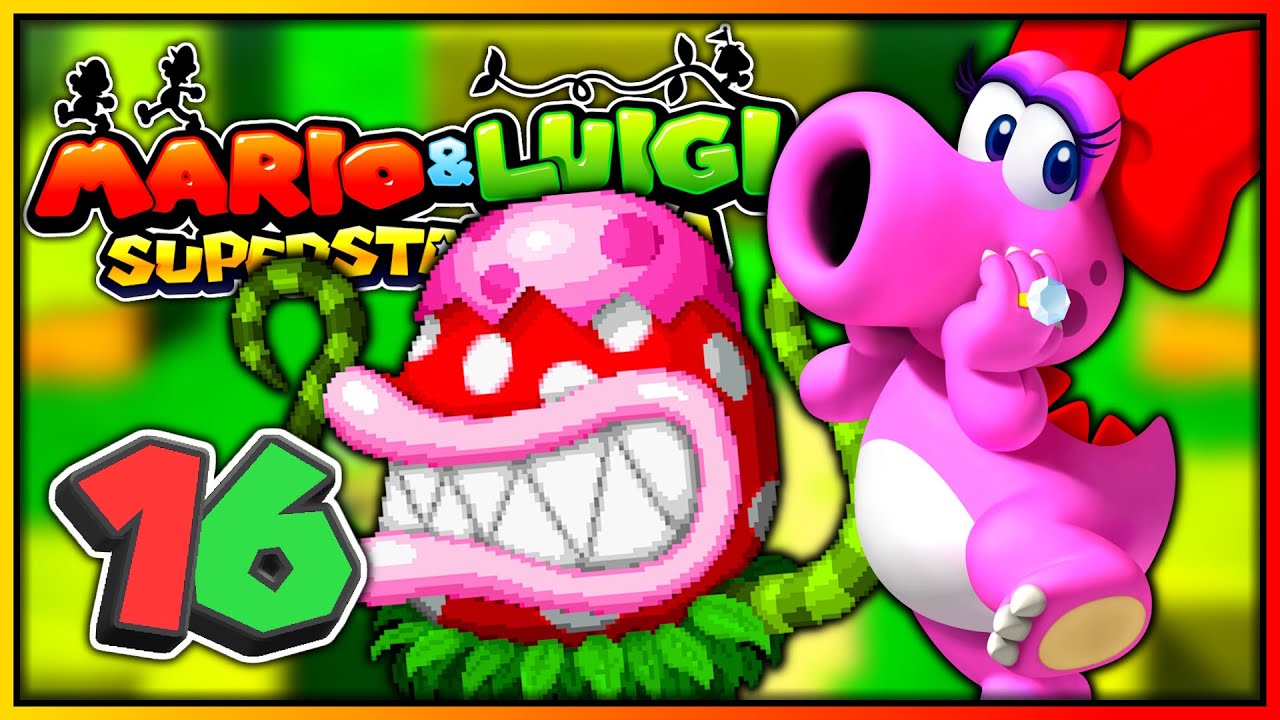 BOSSKAMPF vs. Mama-Piranha & Prinzessin Peach in Sicherheit! 🌟 MARIO & LUIGI SUPERSTAR SAGA [#16]