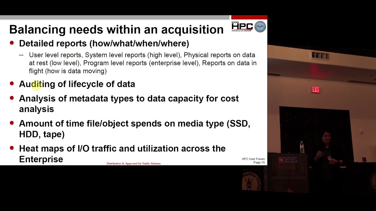 HPCMP Requirements for Metadata