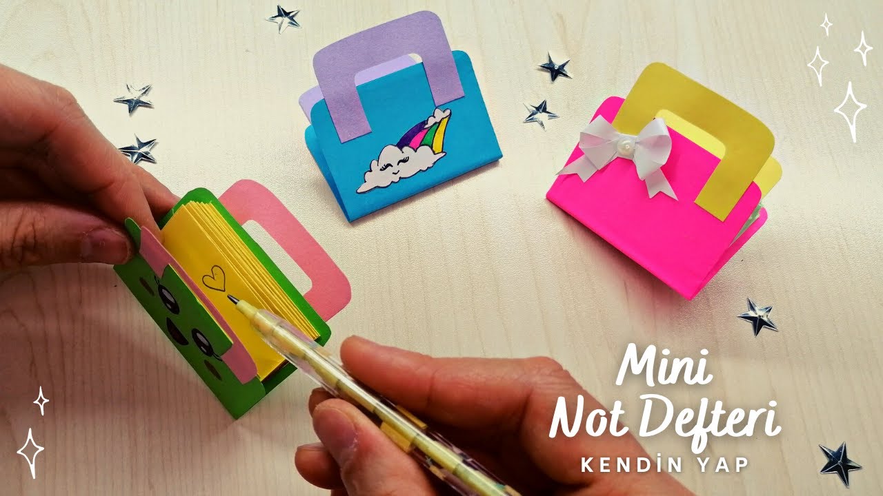 КАК СДЕЛАТЬ МИНИ-НОУТБУК 📒 - ШКОЛЬНЫЕ ПРИНАДЛЕЖНОСТИ DIY - ЛЕГКИЙ РУЧНОЙ НОУТБУК