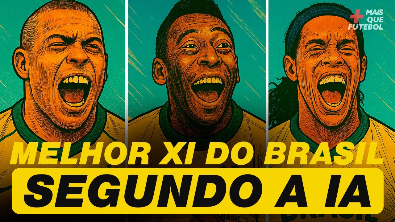 O Melhor XI Da HISTÓRIA DO BRASIL – Escolhido PELA IA