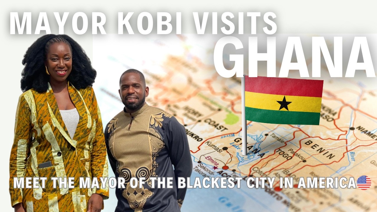 Mayor Kobi of the Blackest City in America Visits Ghana