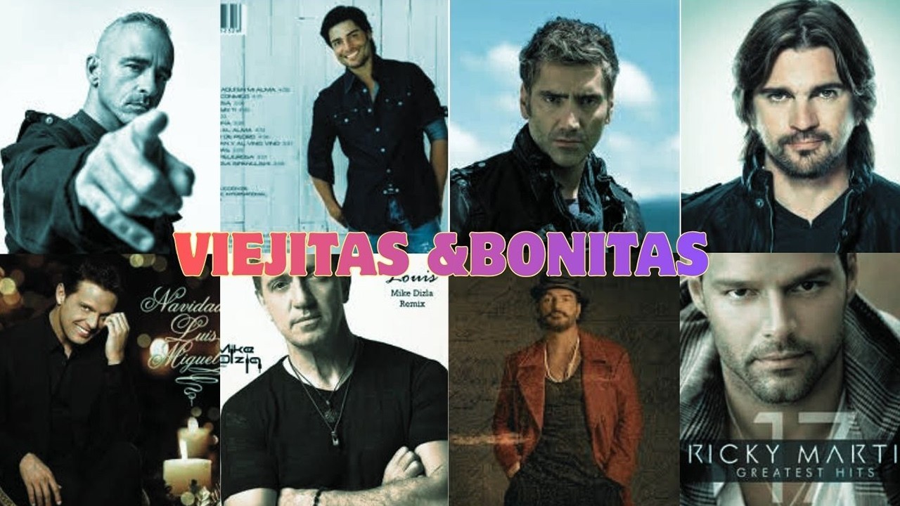 #Eros Ramazzotti, Ricardo Arjona, Chayanne, Alejandro Fernandez, Juanes, Ricky Martin : 90s BALADAS