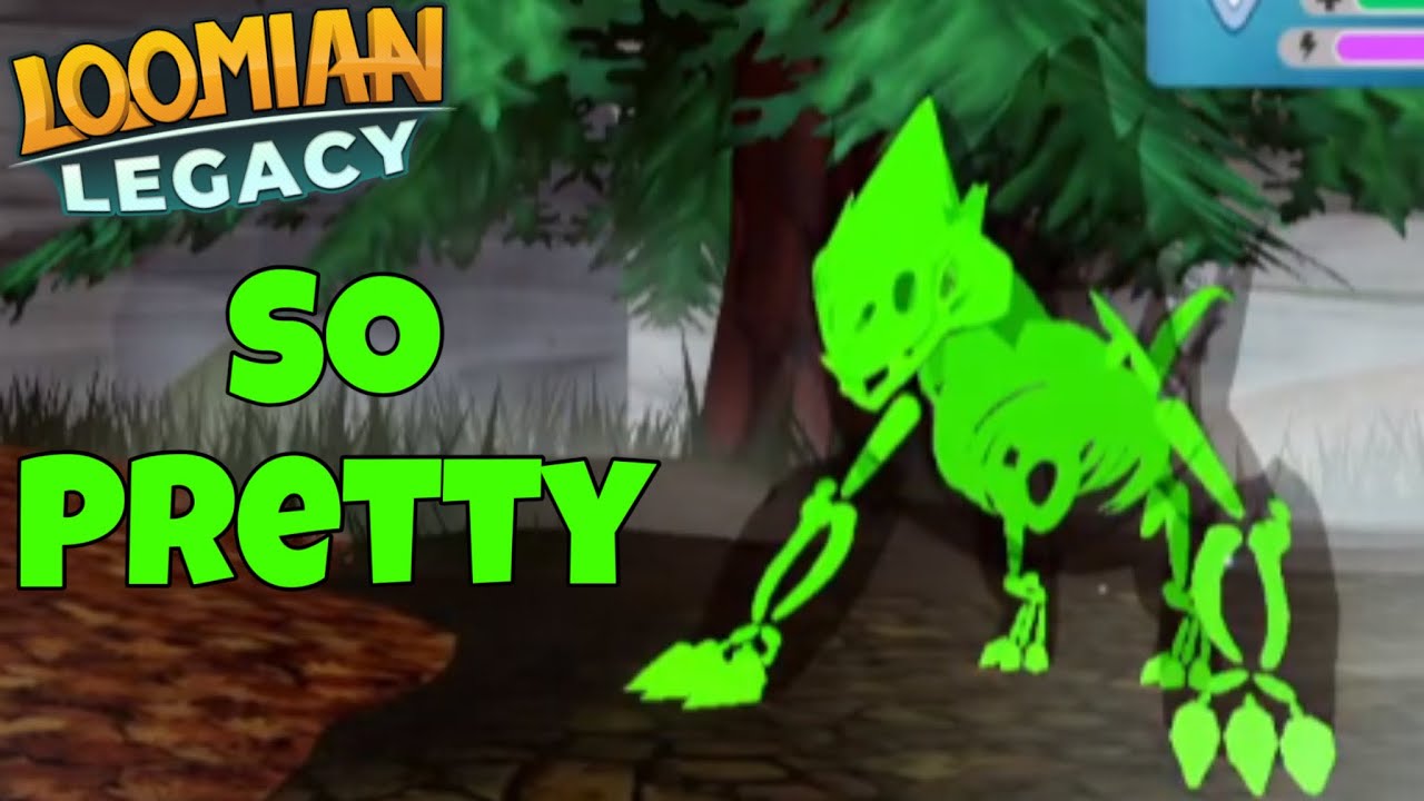 I Found a GHW Green Akhalos | Loomian Legacy Finds