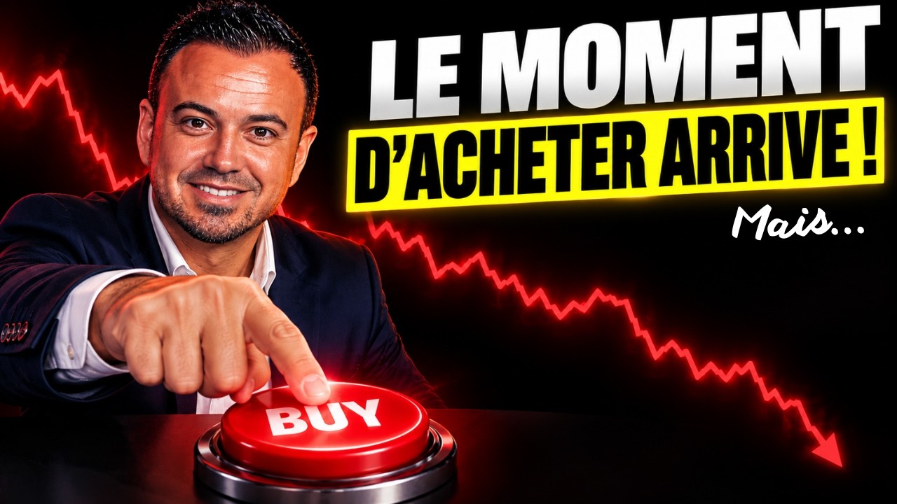 BOURSE : FAUT-IL ACHETER LA BAISSE ? CE QUE JE COMMENCE &Agrave; REGARDER !