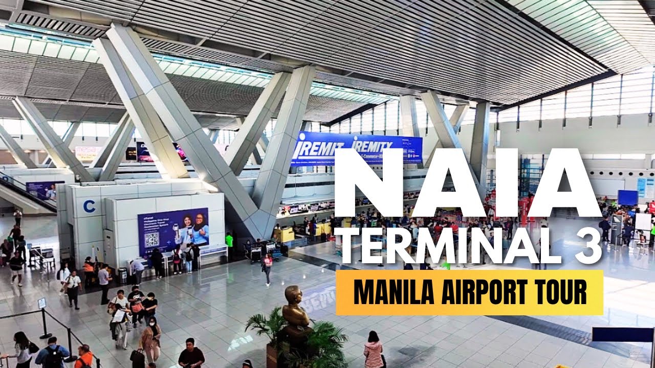 How's NAIA Terminal 3 during the BER months? | Manila Airport Walking Tour 2023 | Philippines