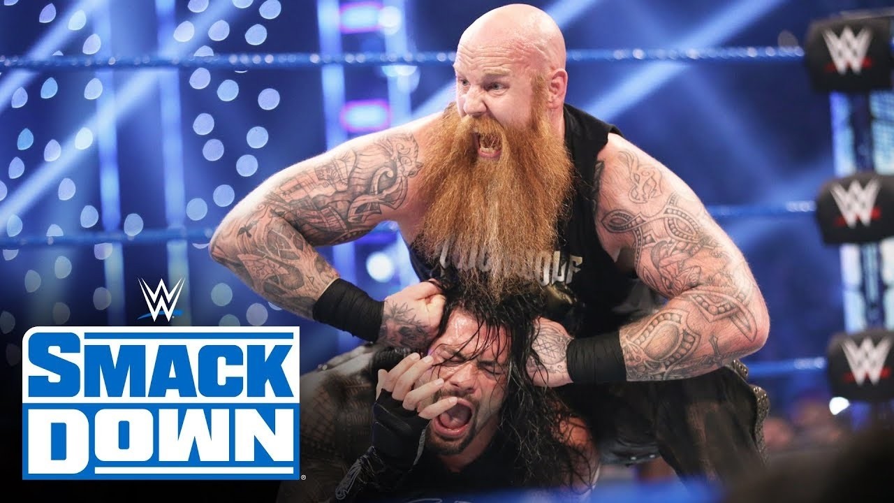 Roman Reigns vs. Erick Rowan – Lumberjack Match: SmackDown