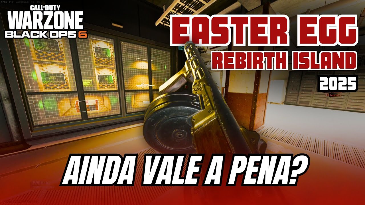 EASTER EGG do ARMÁRIO DA INDÚSTRIA em REBIRTH ISLAND - ainda VALE A PENA? WARZONE BLACK OPS 6