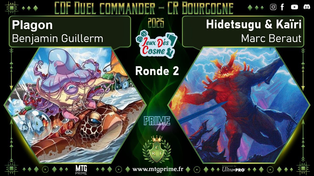 🔥 MTG Duel Commander : PLAGON vs HIDETSUGU & KAÏRI | Partie Commentée & Stratégies 🃏
