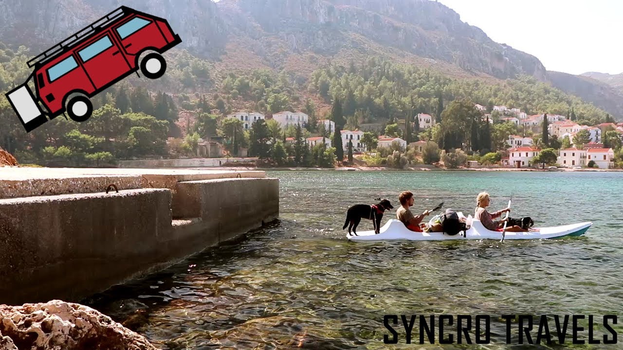 Kastelorizo | Blaue Grotte mit Paddelboot | Griechenland | Roadtrip nach Indien #04