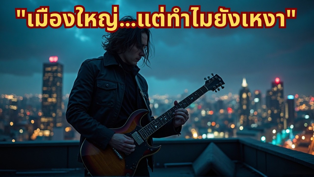 รอยเท้าในเมืองเหงา | Footprints in a Lonely City (Thai Rock)