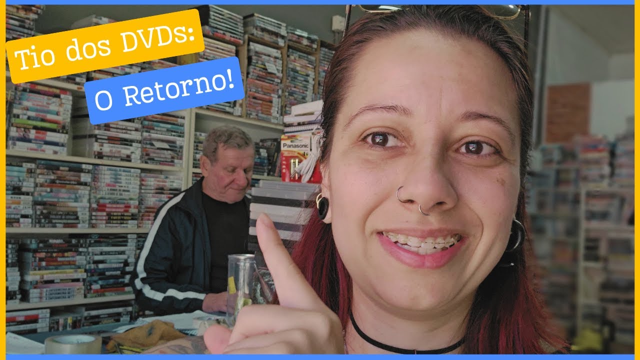 DE VOLTA AO TIO DOS DVDS! 🎬💿