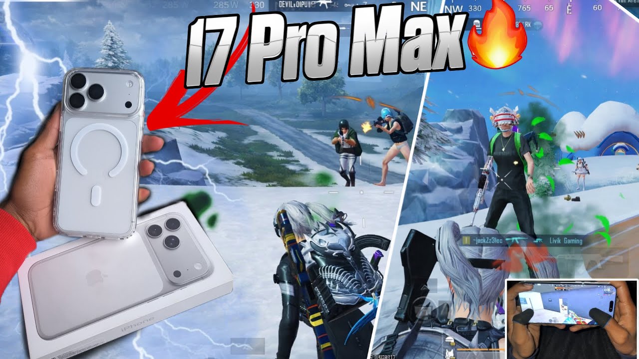 Finally I Got 17 Pro Max✅ After 4 Months ! 1v4 Clutches with Handcame 🔥| BGMi”