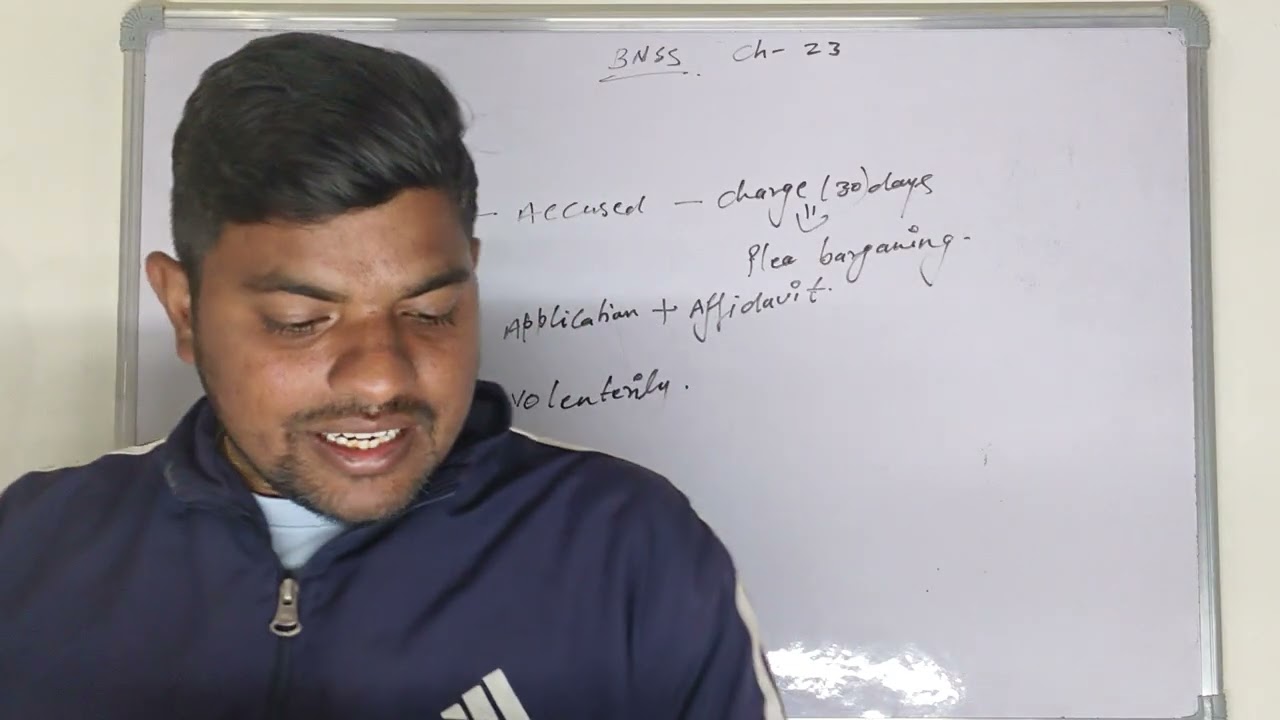 PLEA  BARGAINING - CH 23 OF BNSS HINDI L- 30 SEC 289 TO 300 JUDICIARY/APO LEGAL PATHSHALA BY MAHESH 