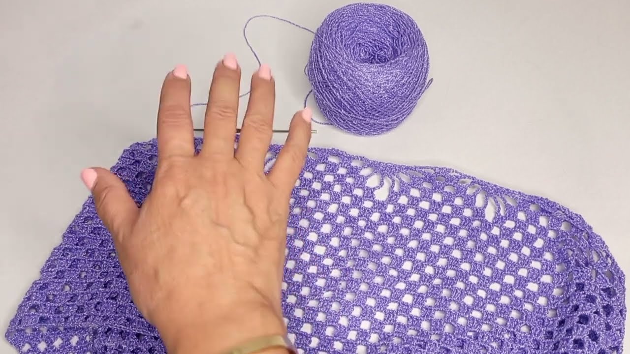 TEJE CONMIGO BLUSA DE ARAÑITAS A CROCHET PARTE 2