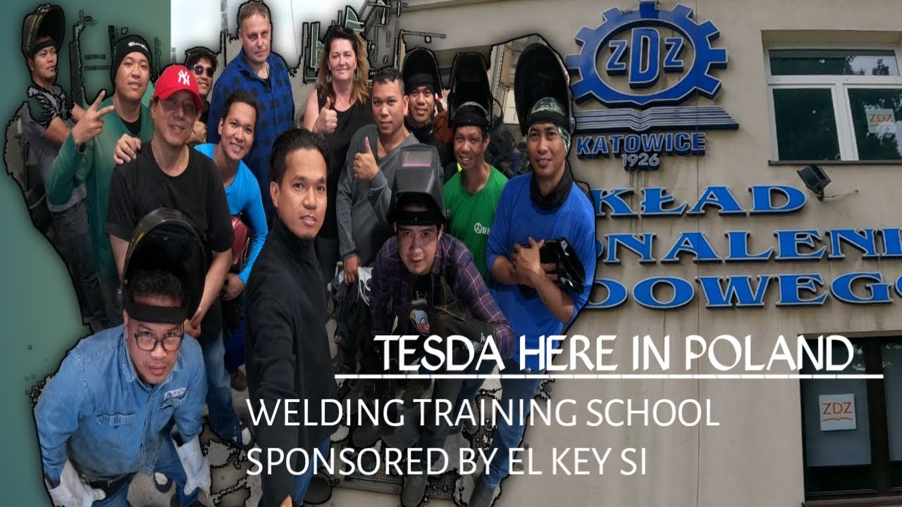 welding training school dito sa poland/TESDA actual test