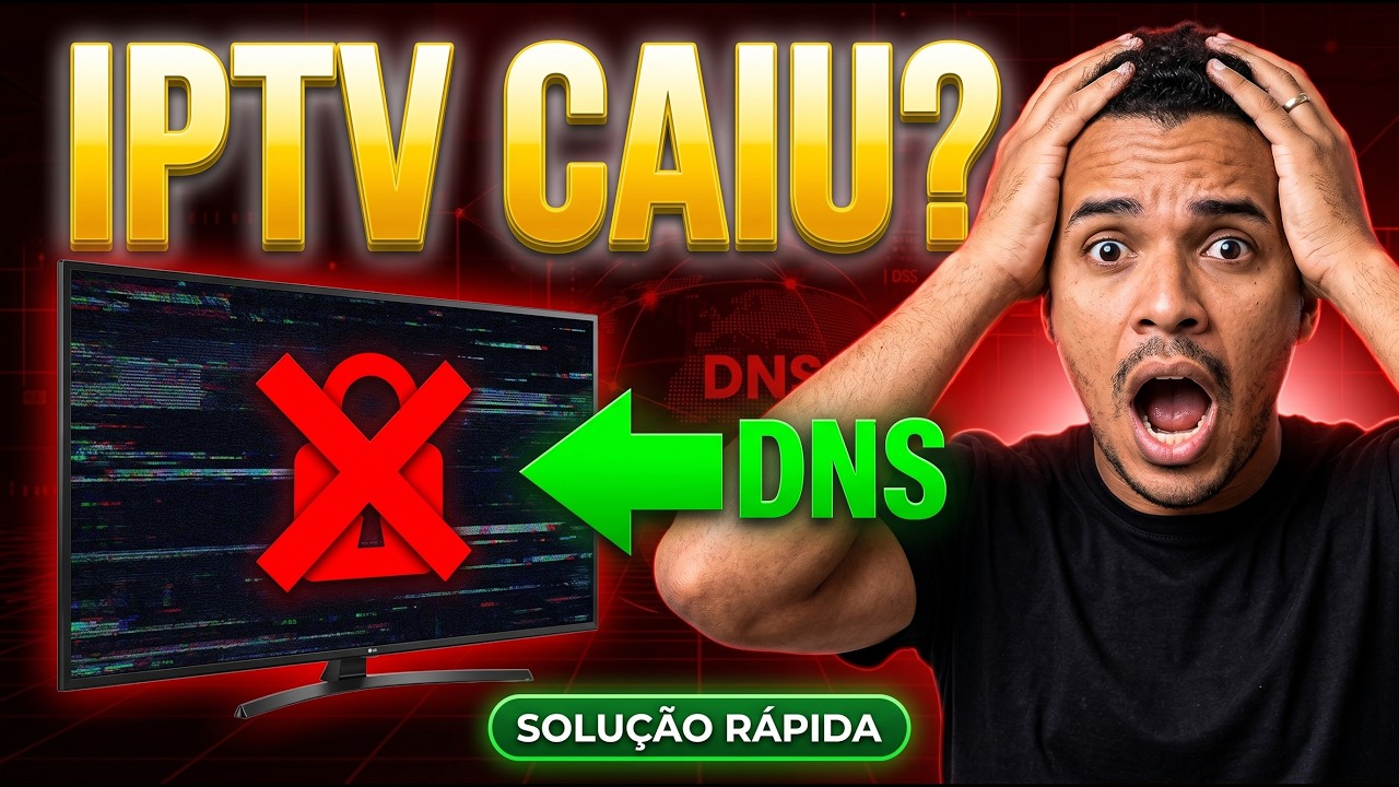 COMO ALTERAR O DNS E EVITAR BLOQUEIO IPTV