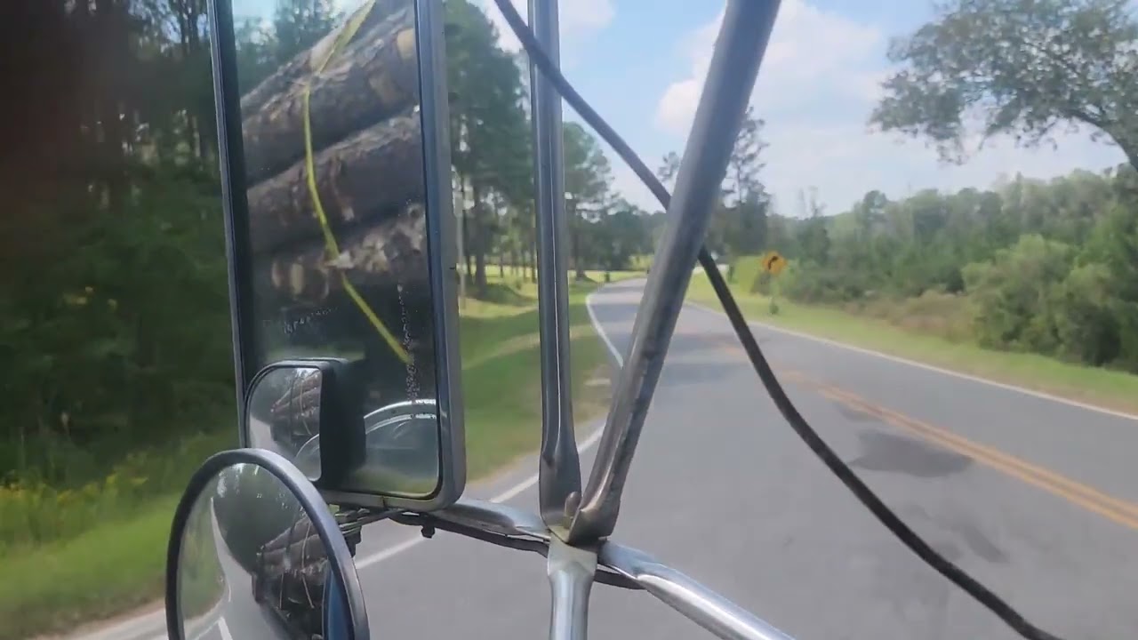 Cat 3406b pulling 106,000 pound load of logs