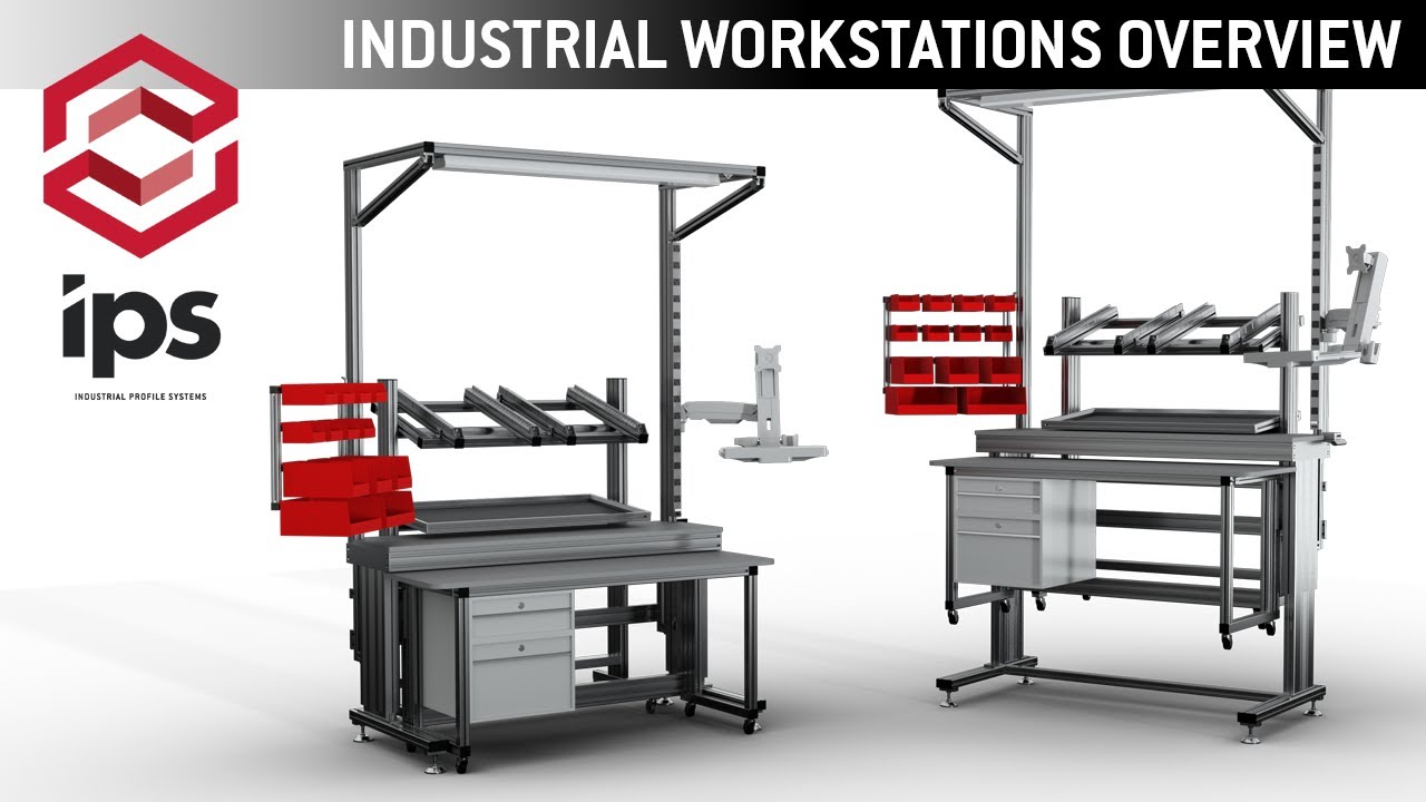 IPS Extruded Aluminum Profile Workstation Overview