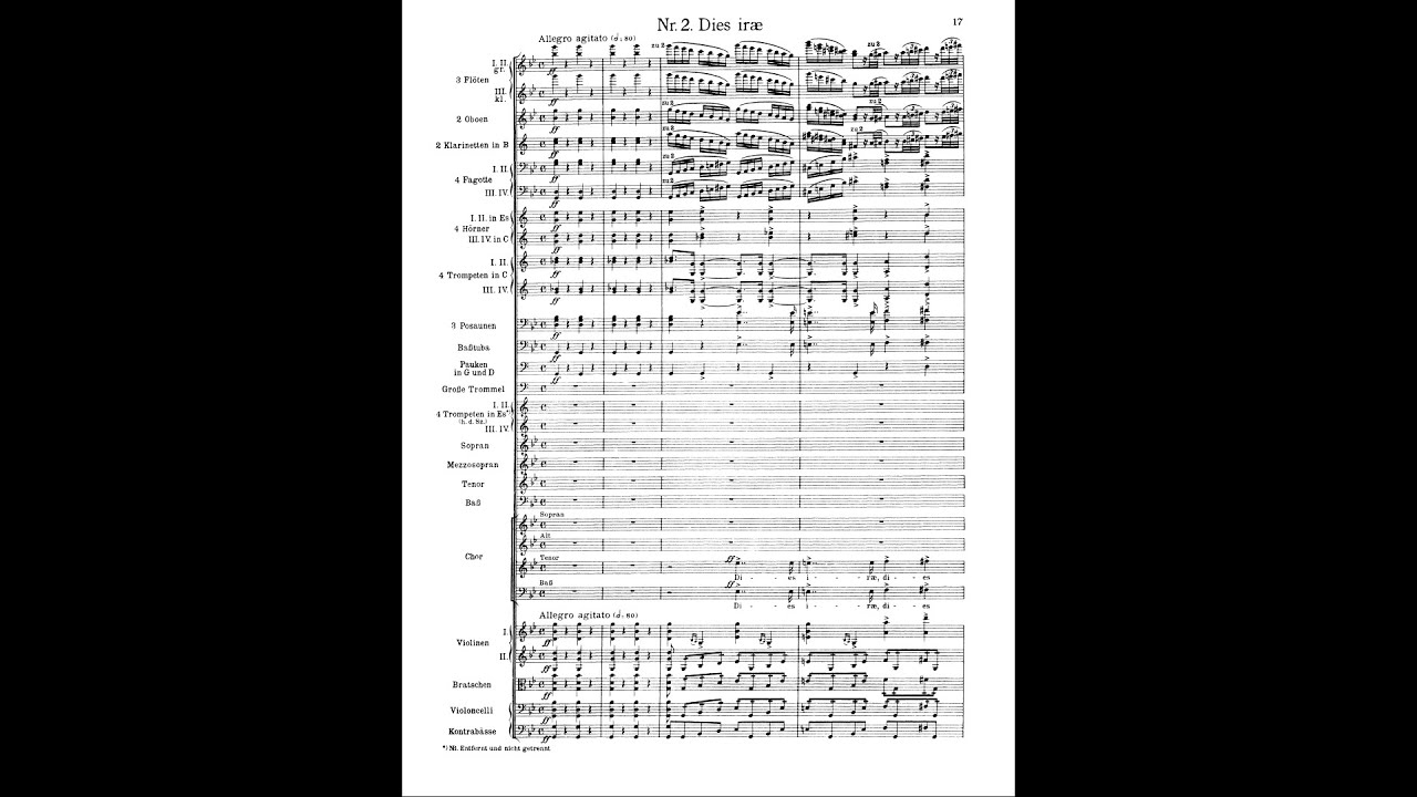 Verdi - Requiem (Score)