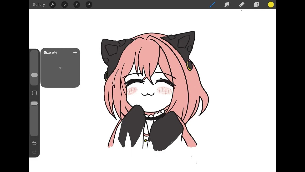 HOW TO DRAW CUTE ANYA
