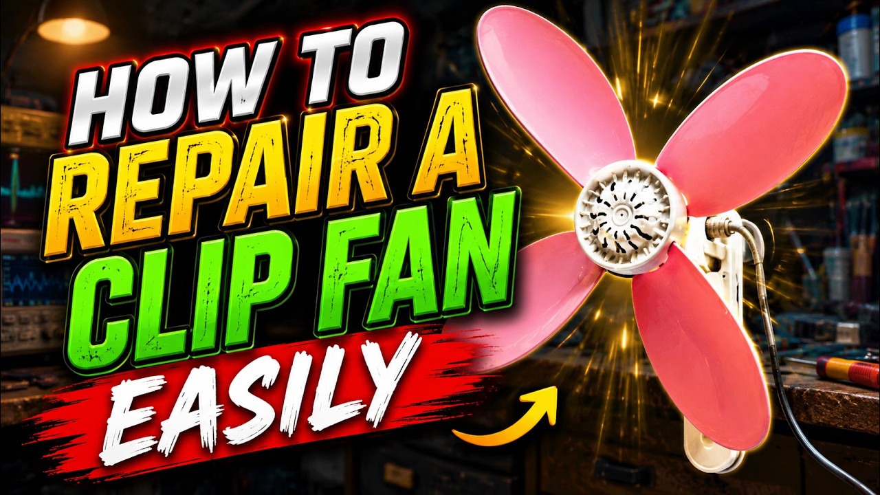 How To Repair A Clip Fan
