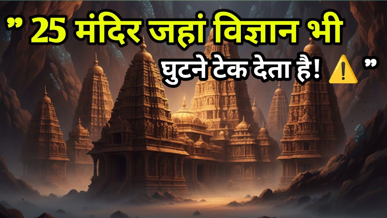 25 मंदिर जहां विज्ञान भी घुटने टेक देता है ? |भारत के सबसे रहस्यमयी मंदिर | 25 Mysterious Temples 