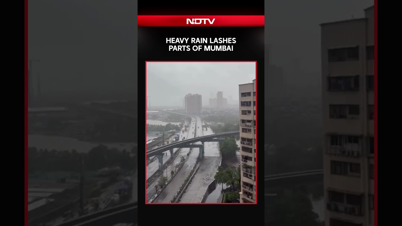 Heavy Rain Lashes Parts Of Mumbai