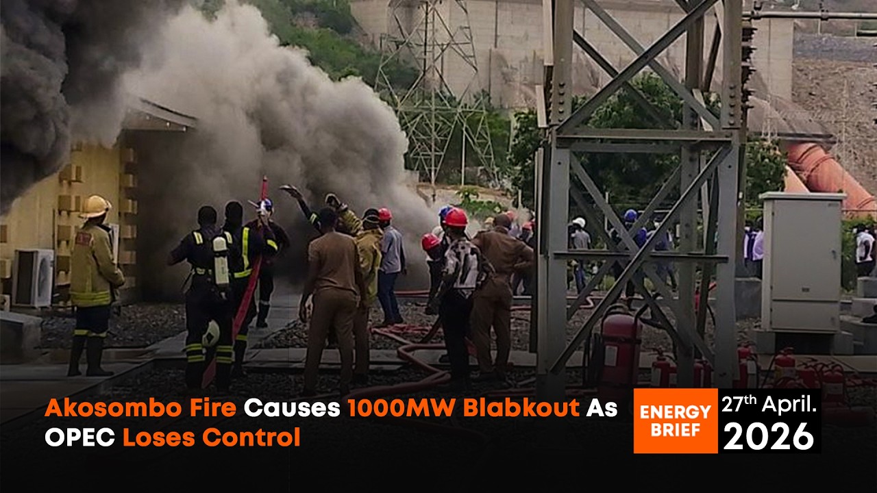 Akosombo Fire Causes 1000w Blackout As OPEC Loses Control