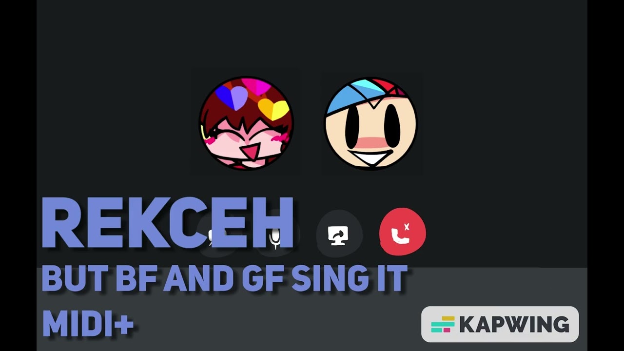 REKCEH, but bf and gf sing it | FNF: Got Heck'd COVER [MID+]