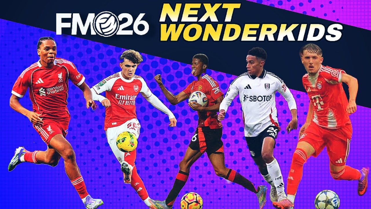 Best NEW Wonderkids To Watch Out For In FM26 Mobile | Football Manager 2026 Mobile