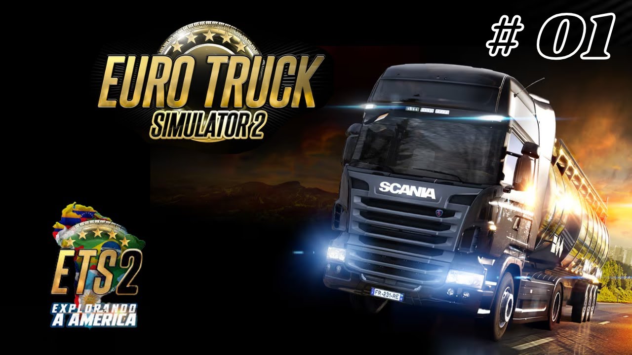 COMEÇANDO A SÉRIE! PRIMEIRA VIAGEM NO MAPA ROTAS BRASIL (EAA) | Euro Truck Simulator 2 🇧🇷 | EP.1
