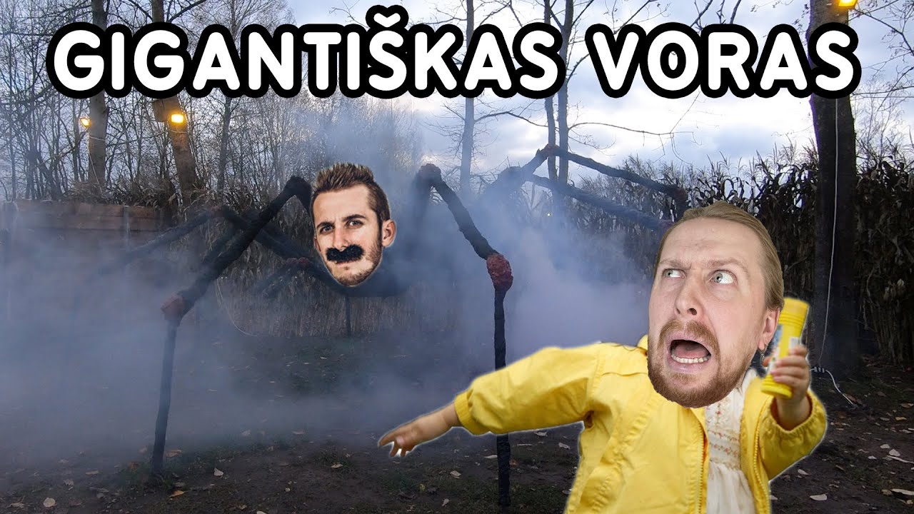PATS BAISIAUSIAS HELOVYNO PARKAS LIETUVOJE 🕷️🎃🕷️ !!! | STIMOMEDIA | Pildyk