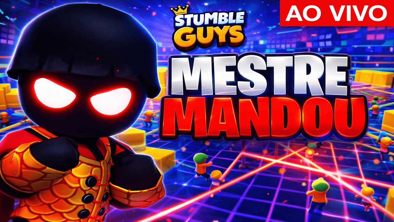 🔴STUMBLE GUYS AO VIVO - BORA JOGAR 🔴 #stumbleguys