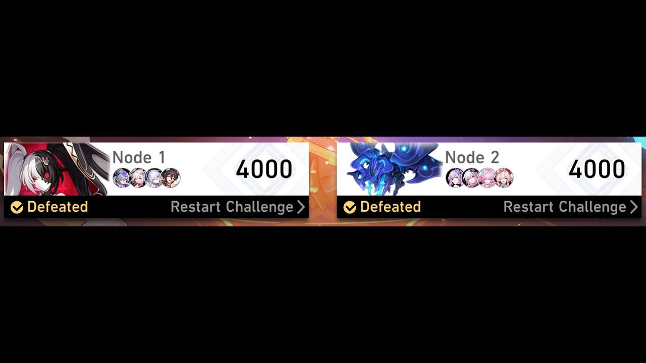 Honkai: Star Rail - 4.2 Apocalyptic Shadow Both Sides 0 AV 8000 Max Score