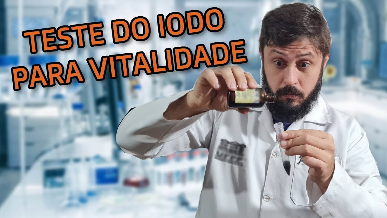 Testar vitalidade de levedura com iodo funciona?