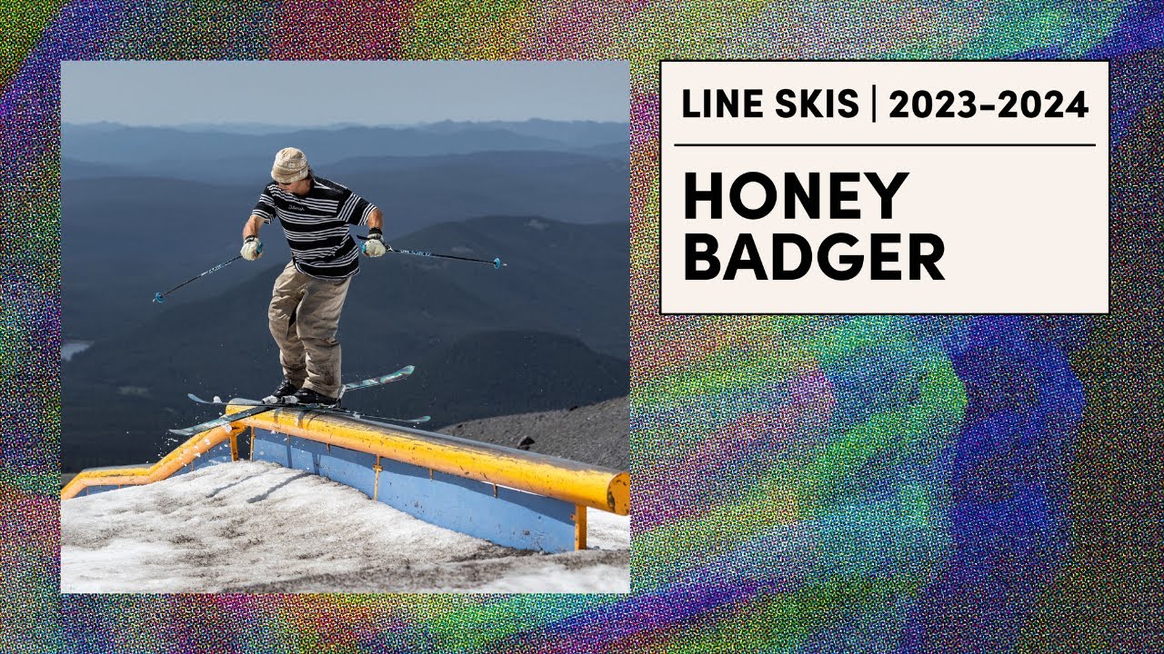 LINE 2023/2024 Honey Badger Skis - Improve Your Park Skiing