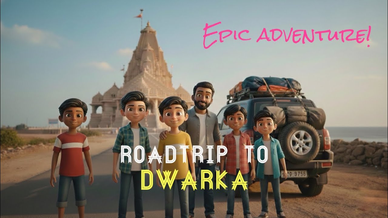 Roadtrip To Dwarka! Krishna nagri | Gujarat